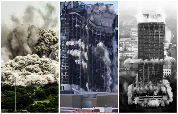 মুহূর্তেই ধ্বংস হয়েছে বিশ্বের যেসব বহুতল ভবন