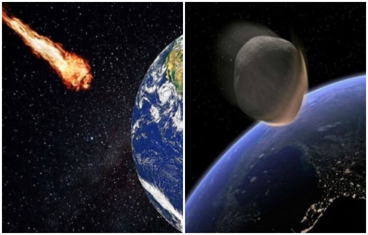 ছবিতে দেখুন যে গ্রহাণু ছুটে আসছে পৃথিবীর দিকে