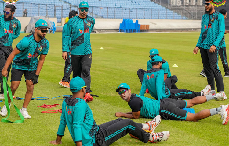 ছবিতে টাইগারদের প্রস্তুতি