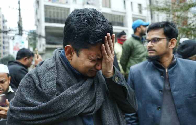 এ কান্না অভিভাবক হারানোর