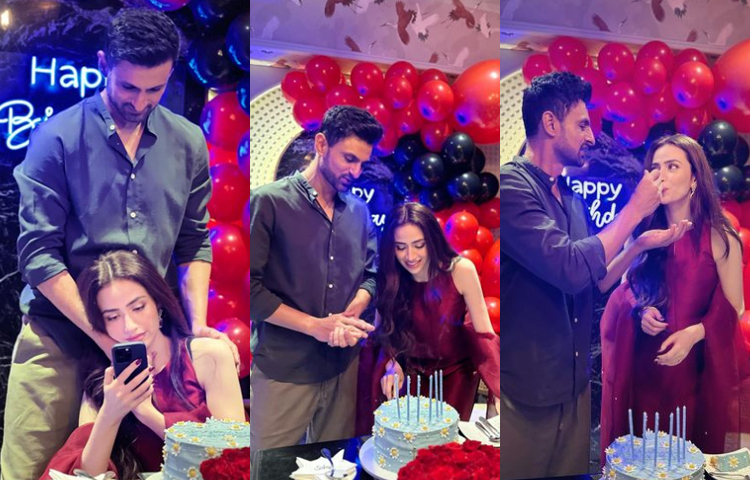 তৃতীয় স্ত্রীর জন্মদিনে ব্যস্ত শোয়েব