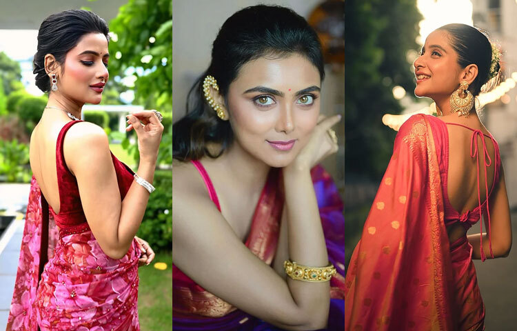 টালি তারকাদের সাজে উৎসবের ঝলক