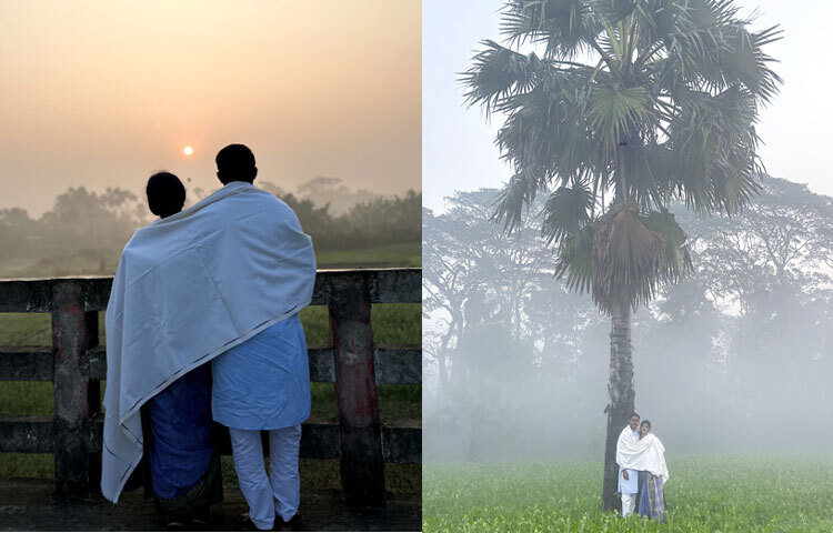 শীতের সকাল আর তুমি