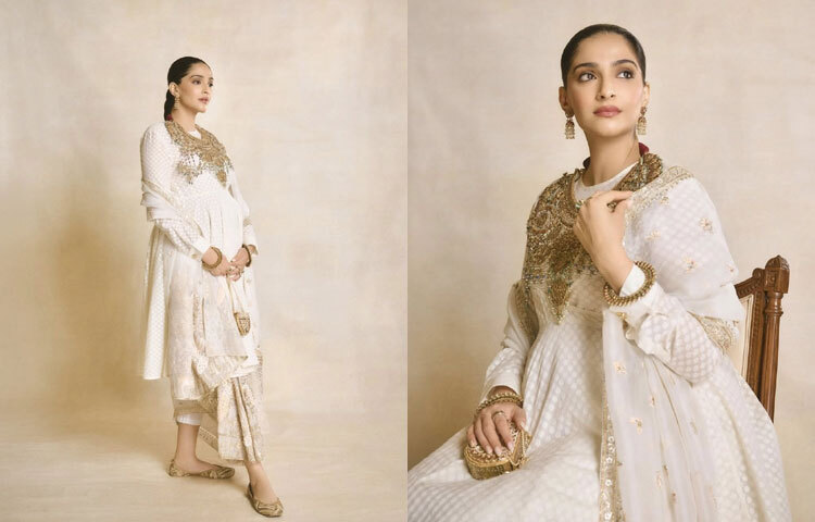 সোনম কাপুরের নতুন বেবি-বাম্প লুক