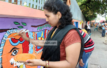 চারুকলার বর্ষবরণ প্রস্তুতি