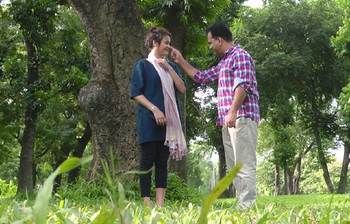 সাব্বির অহনার খুনসুটি