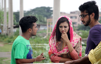 শুটিং স্পট থেকে...