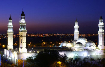 পবিত্র মদিনা শরিফের প্রথম মসজিদ কুবা