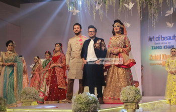 র‌্যাম্পে হাঁটলেন মাহি-নিরব