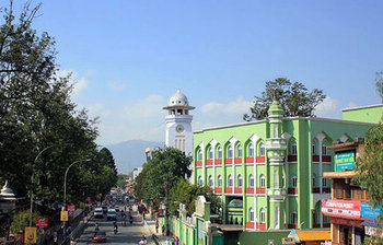 নেপালের সুদৃশ্য কাঠমান্ডু কেন্দ্রীয় মসজিদ