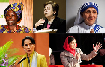 নোবেল বিজয়ী আলোচিত নারীরা