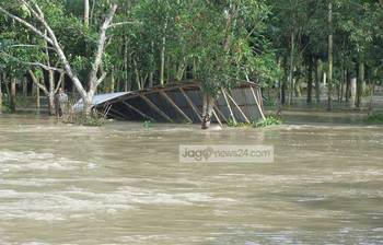 গাইবান্ধার বন্যা পরিস্থিতি