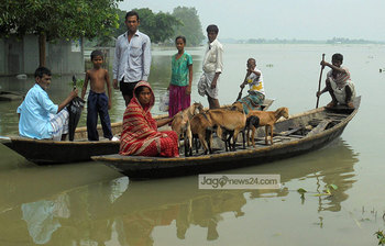 সিরাজগঞ্জে বন্যা পরিস্থিতির উন্নতি