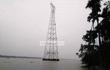 হুমকির মুখে কঁচা নদীর রিভার ক্রসিং টাওয়ার