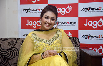 জাগো নিউজ লাইভে হাস্যোজ্জ্বল অপু