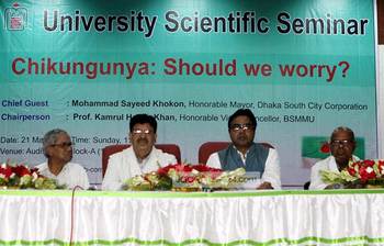 চিকুনগুনিয়া সচেতনায় ঢাকার মেয়র