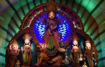 উত্তর কলকাতার ৭টি বিশেষ পূজার প্রতিমা