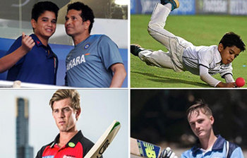খ্যাতিমান ক্রিকেটার বাবাদের ক্রিকেটার ছেলেরা