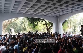 খালেদার জামিনের খবরে উচ্ছ্বসিত নেতাকর্মীরা