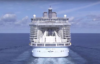 টাইটানিকের চেয়ে পাঁচগুণ বড় প্রমোদতরী