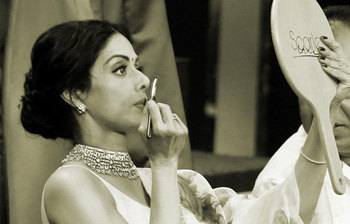 শ্রীদেবীর হাস্যোজ্জ্বল ছবি