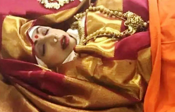 শ্রীদেবীর শেষ যাত্রার ছবি