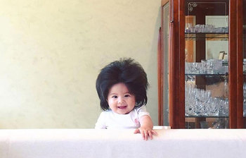 মাত্র ৭ মাস বয়সী শিশু চাকোর লক্ষাধিক ভক্ত