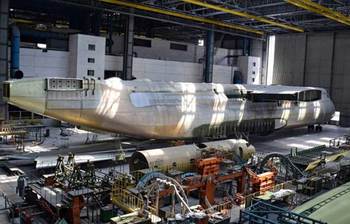 ৩০ বছর ধরে অসমাপ্ত অবস্থায় পড়ে আছে বিশ্বের সবচেয়ে বড় বিমান