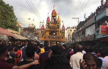 ধামরাইয়ে ঐতিহ্যবাহী রথযাত্রা অনুষ্ঠিত