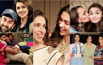 বলিউডের তারকাদের সঙ্গে মায়েরা ও তারকা মা