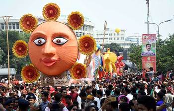 বৈশাখের মঙ্গল শোভাযাত্রা
