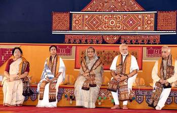 শান্তিনিকেতনে প্রধানমন্ত্রী