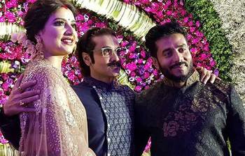 যারা এসেছিলেন রাজ-শুভশ্রীর রিসেপশনে