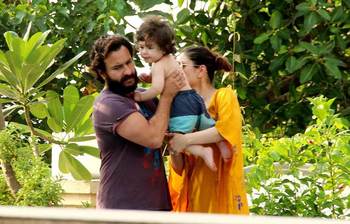 গরমে দিশেহারা কারিনা-সাইফের ছেলে তৈমুর