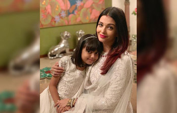 বলিউড তারকা ঐশ্বরিয়া-অভিষেকের মেয়ে আরাধ্যা ৮ বছরে পা দিয়েছে