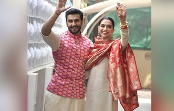 ইতালিতে বিয়ে সেরে ভারতে ফিরলেন দীপিকা-রণবীর