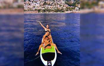 বান্ধবী নিয়ে ছুটি কাটাচ্ছেন রোনালদো