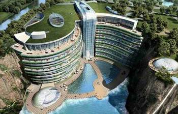 বিশ্বের প্রথম মাটির নিচের ১৬ তলা হোটেল