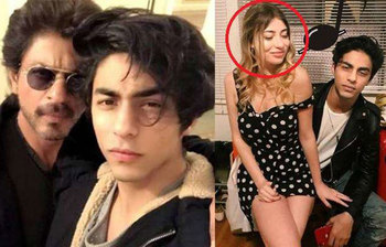 শাহরুখ খানের ছেলে আরিয়ানের কোলে বসা এক তরুণী ভাইরাল