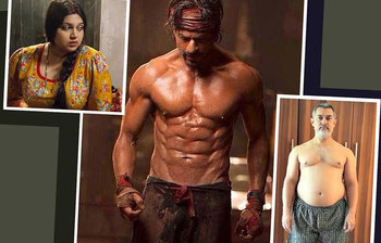 বলিউড তারকারা চরিত্রের প্রয়োজনে চেহারার যে চমকপ্রদ পরিবর্তন এনেছেন