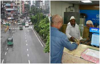 ঈদের ছুটি শেষে প্রথম দিনের ঢাকার চিত্র