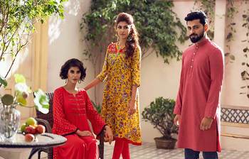 ঈদে সাজুন বাহারি পোশাকে