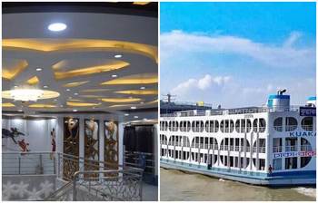 লঞ্চ নয় যেন চার তারকা হোটেল