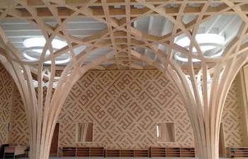 ছবিতে দেখুন চোখজুড়ানো ইউরোপের প্রথম ইকো মসজিদ