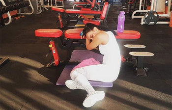 সৌন্দর্য ধরে রাখতে জিম করছেন নুসরাত ফারিয়া