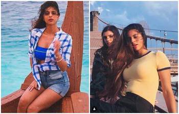 সোশ্যাল মিডিয়া কাঁপাচ্ছেন শাহরুখ কন্যা সুহানা