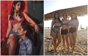 আবেদনময়ী ফটোশুটে সোশ্যাল মিডিয়ায় আগুন ধরালেন আমির কন্যা