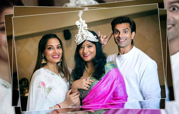 আনন্দঘন পরিবেশে বোনের বিয়েতে বিপাশা