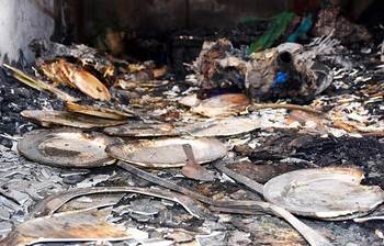 চকবাজারের ভয়াবহ অগ্নিকাণ্ডের ক্ষত