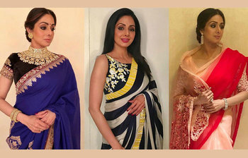 নিলামে শ্রীদেবীর শাড়ির দাম উঠেছে লক্ষাধিক টাকা